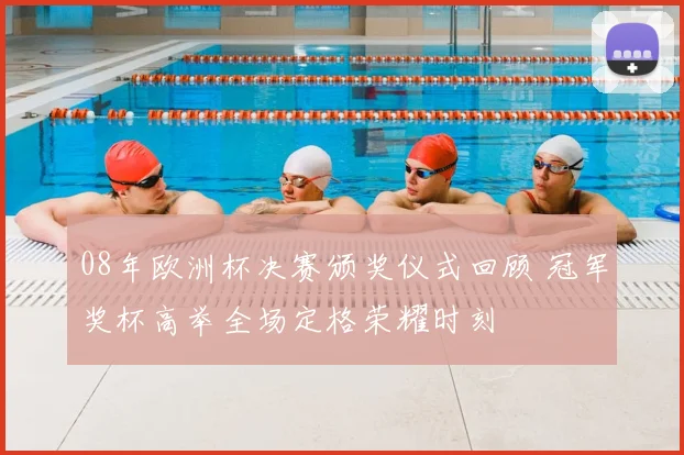 08年欧洲杯决赛颁奖仪式回顾 冠军奖杯高举全场定格荣耀时刻